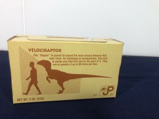 Vintage Rare 1992 Jurassic Park DINOSAUR COOKIES Full Box - NOT Edible 3