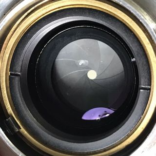RARE Nippon Kogaku Nikon Nikkor H.  C 5cm 50mm f/2 Lens Leica Screw LTM L39 6