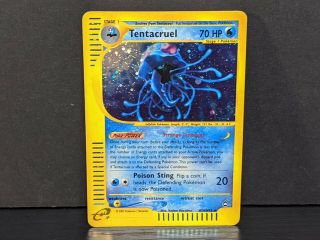 Tentacruel Aquapolis 2002 H26/h32 Vintage Pokemon Card Holo Rare Lp