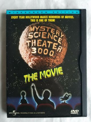 Mystery Science Theater 3000 The Movie Dvd Image Widescreen 1998 Mst3k Rare Oop