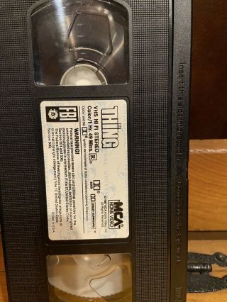 The Thing (VHS,  1996,  Pan Scan) HTF Horror Classic Cult Rare John Carpenter 3