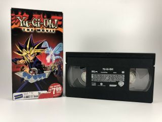 Yu - Gi - Oh : The Movie (vhs,  2004) Blockbuster Rental Fast Rare