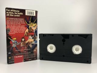 Yu - Gi - Oh : The Movie (VHS,  2004) Blockbuster Rental FAST Rare 2