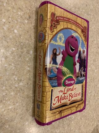 Barney: The Land of Make Believe VHS Video Tape 2005 Rare OOP 3