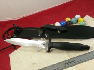 Vintage Gerber Mark Ii Military Knife Near In Sheath Rare 1981