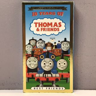 10 Years Of Thomas Tank Engine & Best Friends Collector Vhs Video Vcr Tape Rare