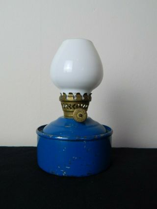 Vintage Kelly Type Lamp And Chimney
