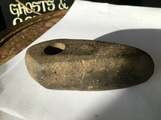 Rare Stone Age Axe Head With Old Repair Ancient Curio Talking Piece Ideal Gift