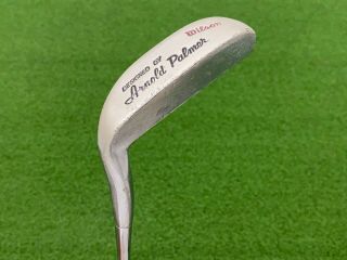 Rare 1963 Wilson Designed By Arnold Palmer Putter 35 " Right Handed Steel
