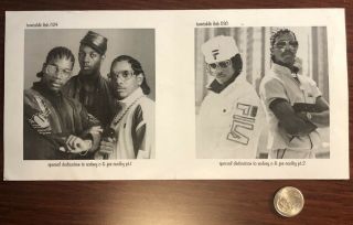 Rare Rodney O & Joe Cooley Promo Sticker Vtg Hip - Hop Rap
