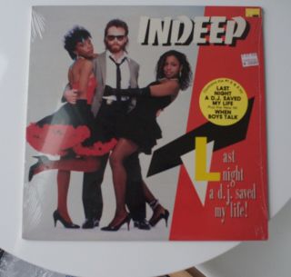 Indeep Rare Last Night A Dj Saved My Life - Album Vinyl Record - Full