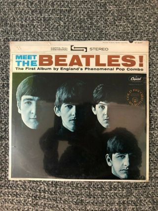" Meet The Beatles " Very Rare Vintage Press