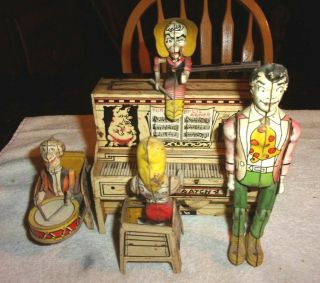 Rare Old Unique Art Lil Abner Dog Patch Band 1945