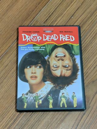 Drop Dead Fred Dvd Rare Oop Phoebe Cates Official Region 1 Usa Release W/ Insert