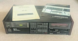 Rare Denon Dr - M4 Stereo Cassette Tape Deck | Owner |