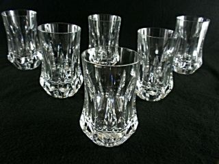 Rare Antique Baccarat Finest Flawless Crystal Set 6 X Whiskey / Water Tumbler