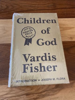 Children Of God By Vardis Fisher 1939 Reprint Lds Mormon Rare Vintage Hb