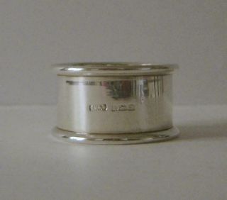A Vintage Sterling Silver Napkin Ring With No Engravings Birmingham 1922