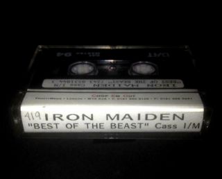 Iron Maiden The Best Of The Beast DAT Master Tape For Production Rare 2