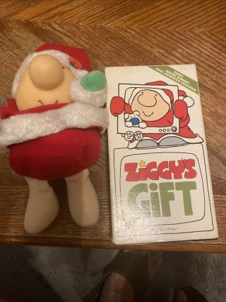 Ziggy’s Gift Vhs Animated Cartoon Christmas Story Plush Rare