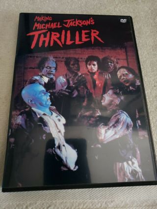 Michael Jackson The Making Of Thriller Dvd Rare