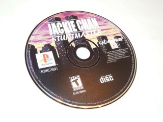 Jackie Chan Stuntmaster Sony Playstation 1 Ps1 Disc Only Rare
