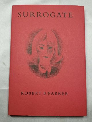 Very Rare Signed Robert B.  Parker 1st Edition 1982 Book Surrogate