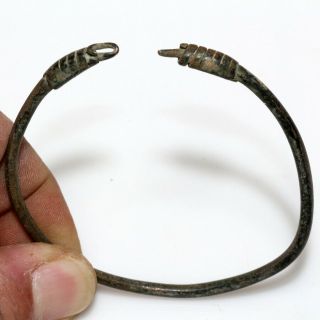 Circa 1000 - 700 Bc Ancient Celtic Bronze Bracelet