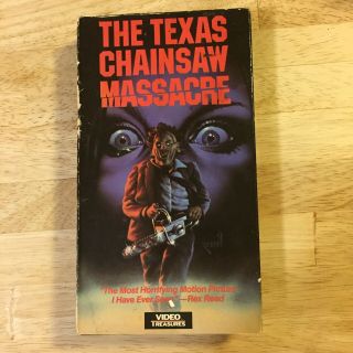 Texas Chainsaw Massacre Rare Horror Vhs