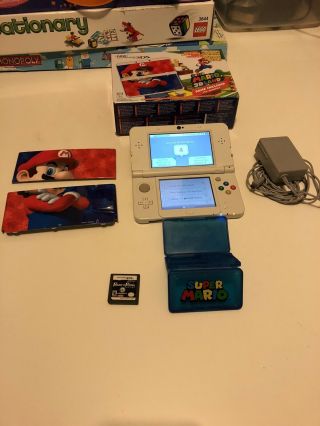 Nintendo 3ds Console Mario 3d Land Edition And Case Rare Look