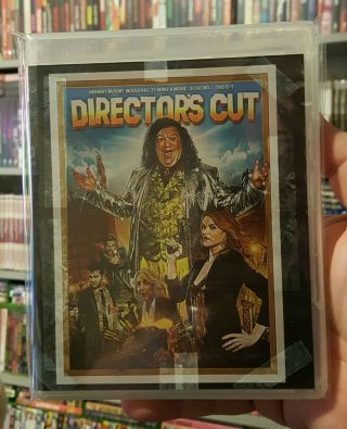 Directors Cut 2016 Blu - Ray Like - Oop Htf Cult Htf Horror Penn Jillette Rare