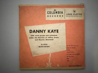 Danny Kaye - Cl 6023 10 " Lp 1948 - Rare Vintage