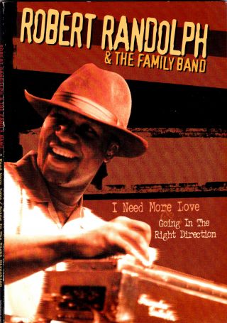 Robert Randolph & The Family Band I Need More Love Cd/dvd Single Rare