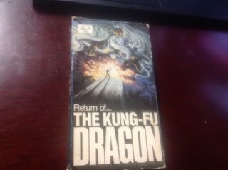 Return Of The Kung Fu Dragon Vhs,  Gemini Filmes,  Rare