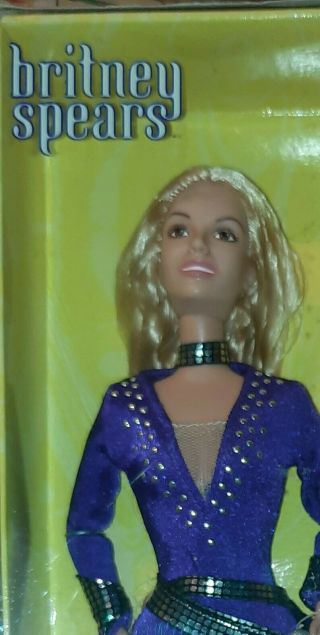 RARE 2001 Britney Spears Doll - Purple Jumpsuit - Video Performance Box 3