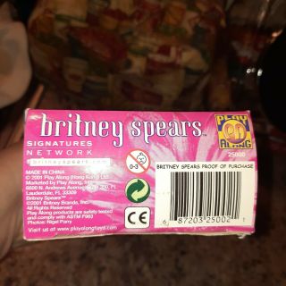 RARE 2001 Britney Spears Doll - Purple Jumpsuit - Video Performance Box 5