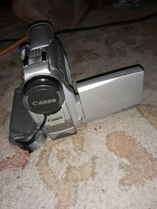 Canon ZR25MC Mini DV Camcorder video recorder vtg rare base body 2