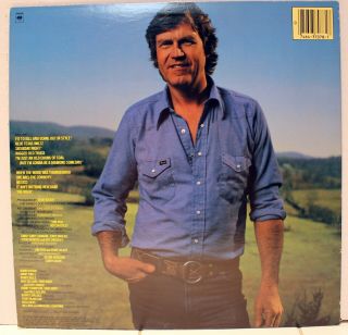 Rare Country LP - Billy Joe Shaver - I ' m Just An Old Chunk Of Coal - Columbia 2