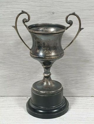 Robert Pringle Vintage Sterling Silver Trophy Cup 1939 52.  8g