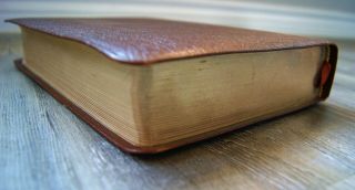 Ryrie Study Bible NASB 77 Brown Cowhide Leather RARE & OUT OF PRINT 6