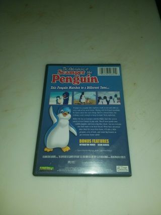 Adventures of Scamper the Penguin DVD 1992 RARE OOP Children Family.  R1 US 2