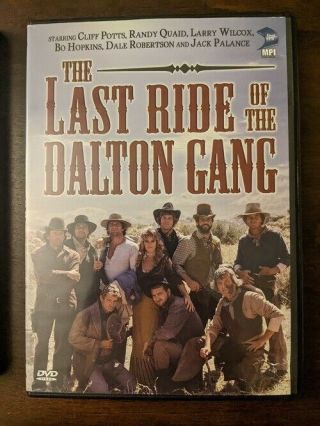 The Last Ride Of The Dalton Gang Dvd Out Of Print Rare Outlaw Western Classic