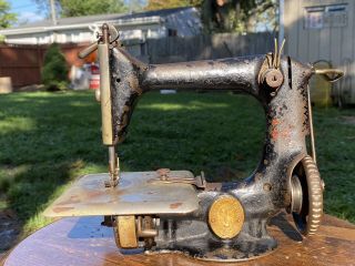 Vintage Singer Chain Stitch 24 Sewing Machine 1900 