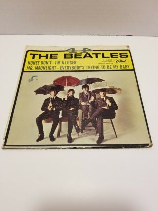 The Beatles 4 By 4 1965 Capitol R - 5365 Ep I 