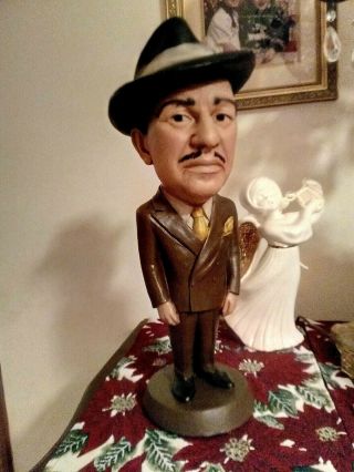 Esco Statue Chalkware Rare Bud Abbott Of Abbott And Costello.  Great Cond.