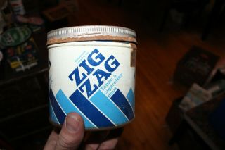 Vintage Rare Zig Zag Mild Cigarette Tobacco Tin Montreal Canada 2