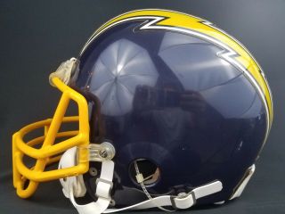 Rare Vintage Rawlings NFL San Diego Chargers (74 - 87) Helmet XL All 3