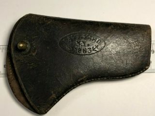 Rare Civil War Era Colt Or Remington York Navy Yard 1863 Holster