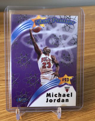 1997 - 98 Fleer Ultra Michael Jordan Star Power 1 Of 20 - Rare Short Print Sp