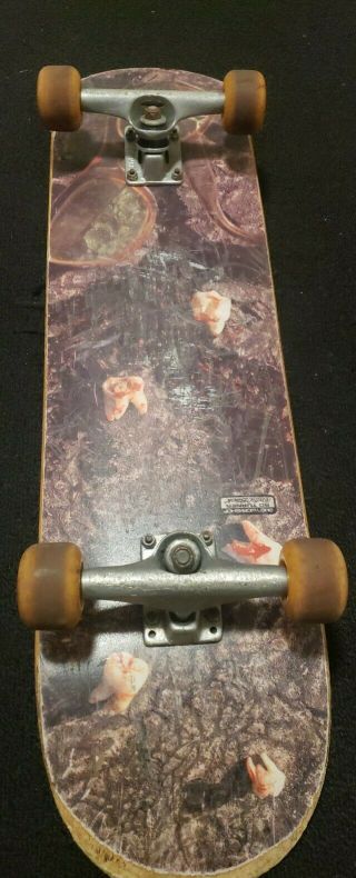 Very Rare Alien Workshop Skateboard Bo Turner Quickslick - 1994